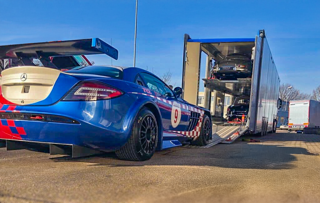 Autotransport Rennwagen